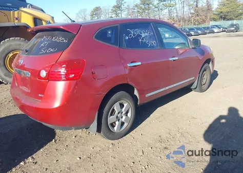2011 Nissan Rogue S из США, поврежденный, VIN JN8AS5MV9BW251377